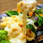 神田 まる牛 second - 温野菜の上にラクレットチーズがトロ～(*￣∇￣)ノ