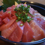 清水港　みなみ  - 鮪三昧丼(日替わり品)
