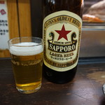 Kiribayashi Motsuyaki - 瓶ビール♪