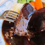 レストラン香味屋 - タンシチュー断面