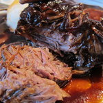 レストラン香味屋 - ビーフシチュー断面