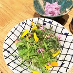 天麩羅 巽 - 野菜サラダ