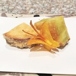 天麩羅 巽 - 薩摩芋と蝶