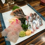 城喜元 - 刺身3品盛り