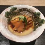 馳走 松宮 - 茶碗蒸し，煮穴子