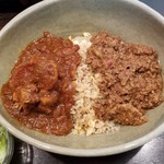 カレバカ世紀 - カレーチャーハン＋カレー追加