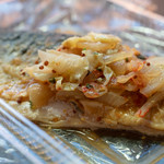 洋惣菜 亀洋 - 2018.11 鯖のソテー ハニーマスタードマリネ（1枚 350円）