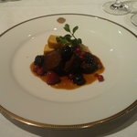 資生堂パーラー - 蝦夷鹿のポワレ