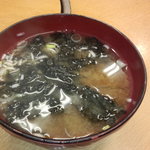 札幌市場めし　まるさん亭 - 岩のりの味噌汁　【　２０１１年９月　】27