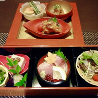 銀座方舟  大吟醸しずく店 - 一休ランチコース¥1,980 [＋ご飯、香の物、味噌汁、デザート]