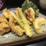Musou - 豚の角煮の天ぷら    外カリ中シットリですよ！