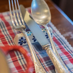 Bien - 金属洋食器（かとらり）、"Christofle"銀鍍金（しろがねときん）