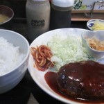 Gohan No Mise Kizuna - ハンバーグ定食 600円税込