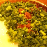 鳥茂 - 牛ネギとろろ中身