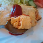 カフェレストランパセリ - オムライスセット980円