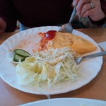 カフェレストランパセリ - オムライスセット980円