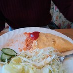 カフェレストランパセリ - オムライスセット980円