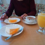 カフェレストランパセリ - セットのケーキ・ドリンク