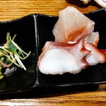 四季料理 海山 - イナダにタコ