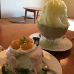 楽 - ちょっと食べちゃったけど並べて