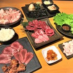 焼肉あらた - 「満腹」コース