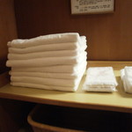 三養荘 - 豊富なバスタオル