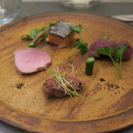 あもん ヨコ - 本日の囲炉裏焼