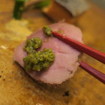 あもん ヨコ - 本日の囲炉裏焼喰らう