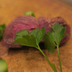 あもん ヨコ - 本日の囲炉裏焼　ズームアップ