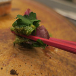 あもん ヨコ - 本日の囲炉裏焼喰らう