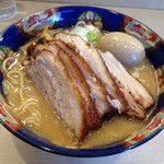 いっぱち - 2018.11.2  【みそチャーシュー】＋【味玉】 1170円＋100円