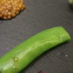 あもん ヨコ - 炉釜焼き塊肉ステーキ　ズームアップ