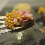 あもん ヨコ - 炉釜焼き塊肉ステーキ