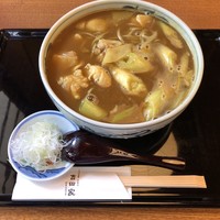 そば会席 立会川 吉田家 - カレー南蛮 1,300円(内税)
                ※大盛1,500円(内税)
                #2018.11