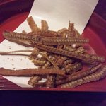 倭 - うなぎの骨せんべいはカレー味でおいしい