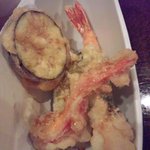 倭 - 天ぷらは、やや素人？？風。こないだてんぷら専門店に行ったから、差が歴然でした。