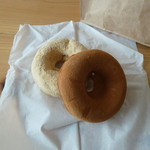 ニンギン商店 - お持ち帰りドーナッツ2種