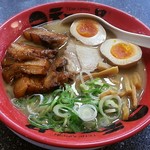 天下一品 - 【角煮ラーメン + 半熟味玉】￥1010 + ￥110