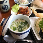 魚屋の寿司　東信 - 茶碗蒸し