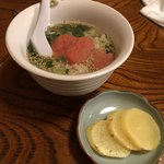 ほり田 - タラコ茶漬け
