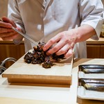 銀座 しのはら - ☆焼きすっぽん