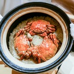 銀座 しのはら - ☆上海蟹の炊込みご飯