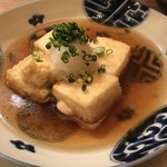 初代築地　魚義 - 揚げ出し豆腐