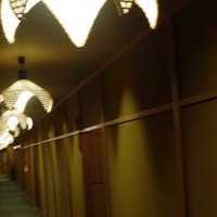 つきじ治作 - 独特な廊下