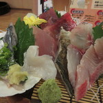 さえ丸おじさんの店 - 五点盛りが七点盛りに！！