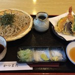 蕎麦処　かつまた - 天ざる