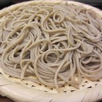 そば打ち幸甚 - 十割そばのアップ