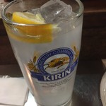 秋田屋 - 181029月　東京　秋田屋　レモンハイ