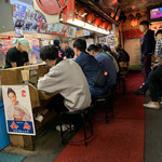 元祖まぐろラーメン - 店内の様子