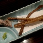 うなぎ 魚政 - 骨せんべい